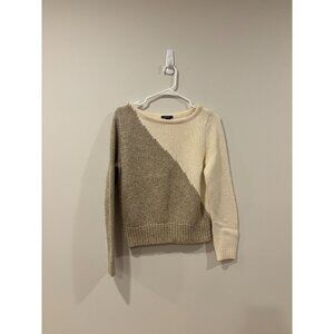 Raoul Diagonal Color Block Sweater Wool Mohair Cashmere Blend Women's size Small